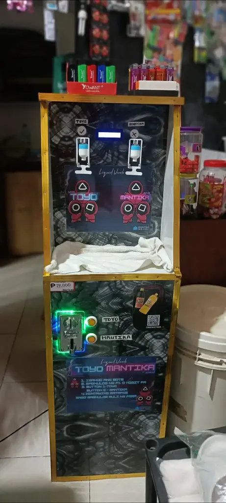 Liquid Vendo Machine