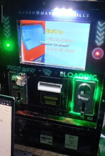 3in1 GCASH,E-Load,PisoWifi